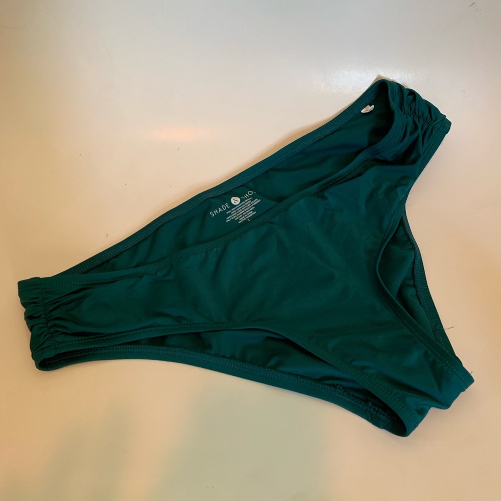 Shade and shore turquoise swim bottoms